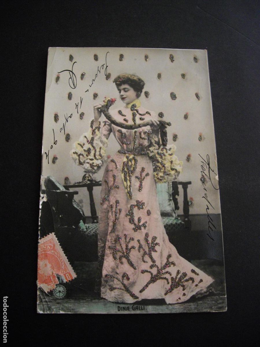 Postkarten: DINA GRILLI ARTISTA CUPLETISTA POSTAL