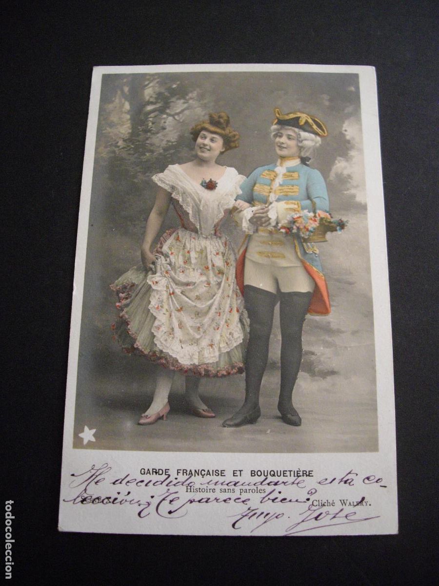 Postales: PAREJA ELEGANTE POSTAL