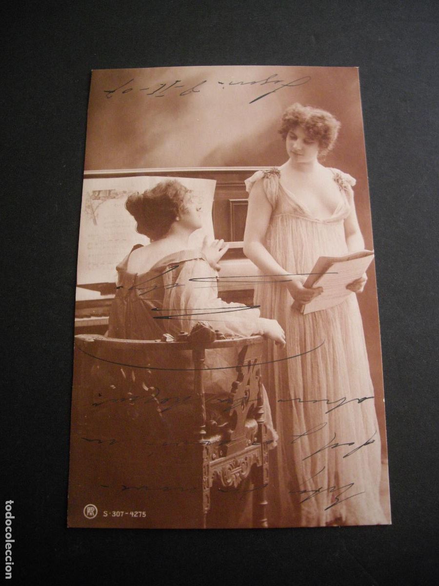 Postales: MUJERES AL PIANO POSTAL