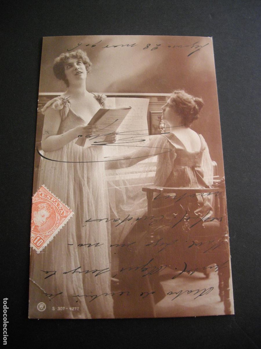 Postales: MUJERES AL PIANO POSTAL