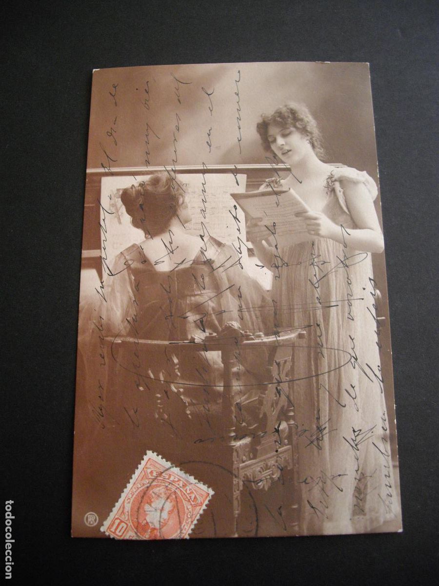 Postales: MUJERES AL PIANO POSTAL