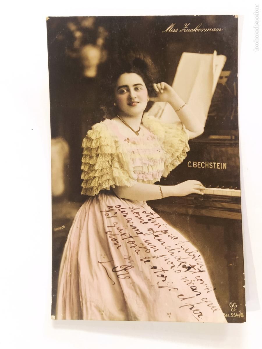 Postais: MISS ZUCKERMAN - FOTOGRAFICA - POSTAL ANTIGUA -(111.448)