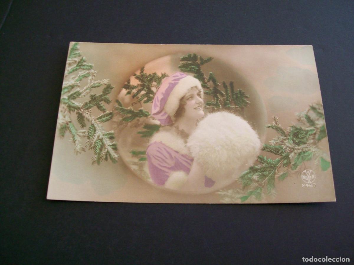 Postales: MUJER ELEGANTE POSTAL