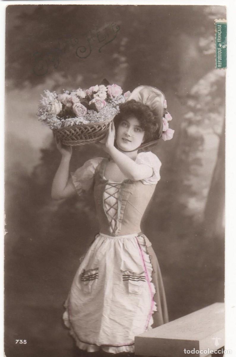 Postales: MUJER- PRINCIPIOS DEL XX-CIRCULADA- - Foto 1