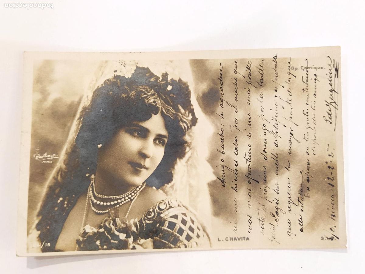 Postais: LUZ CHAVITA - FOTOGRAFICA - POSTAL ANTIGUA -(111.868)