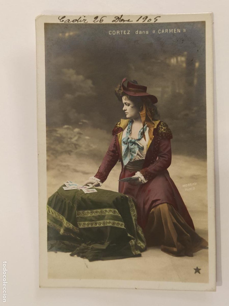 Postais: CORTEZ DANS CARMEN - FOTOGRAFICA - POSTAL ANTIGUA -(111.869)