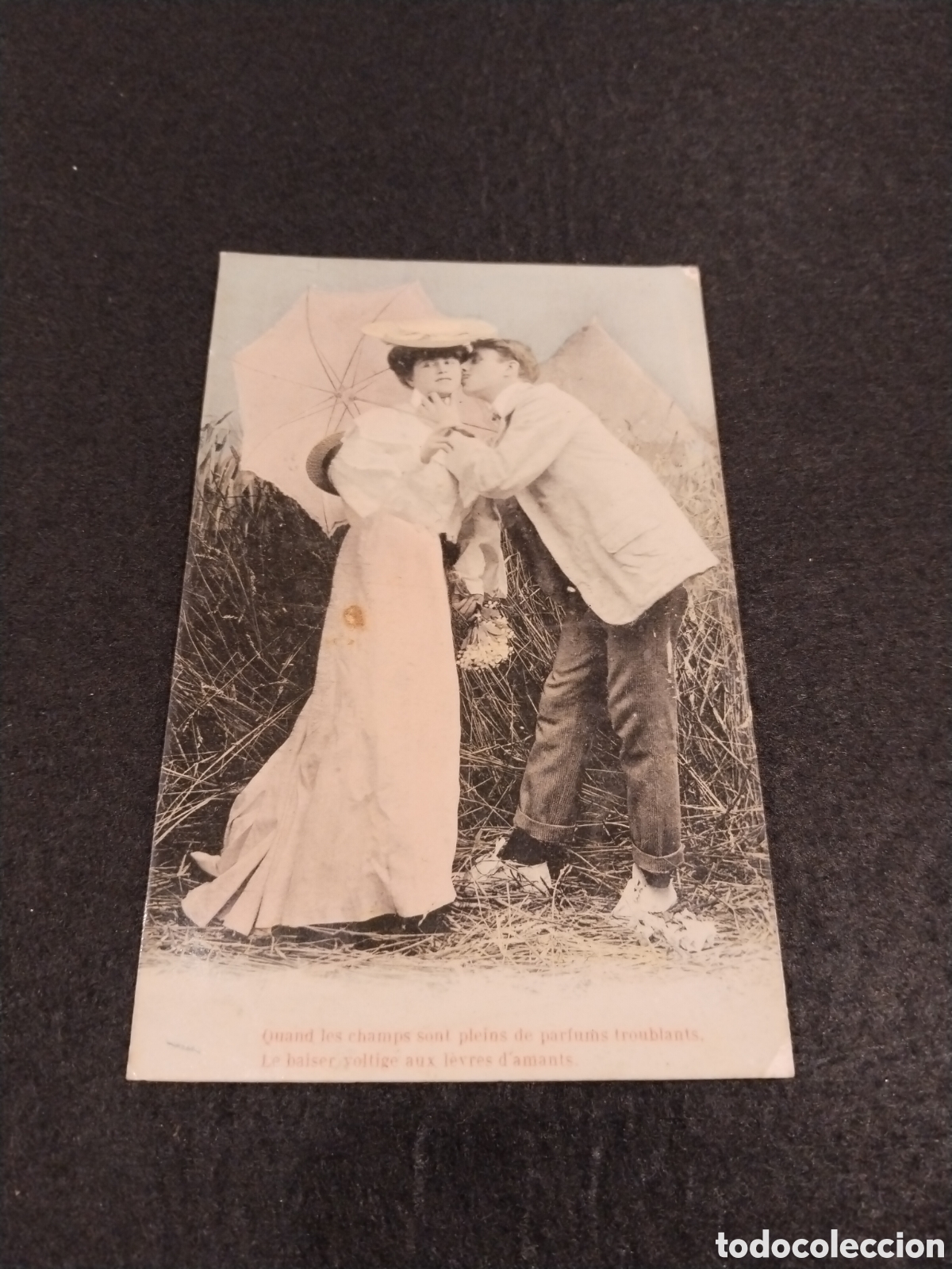 Postais: Postal Art&iacute;stica. Pareja