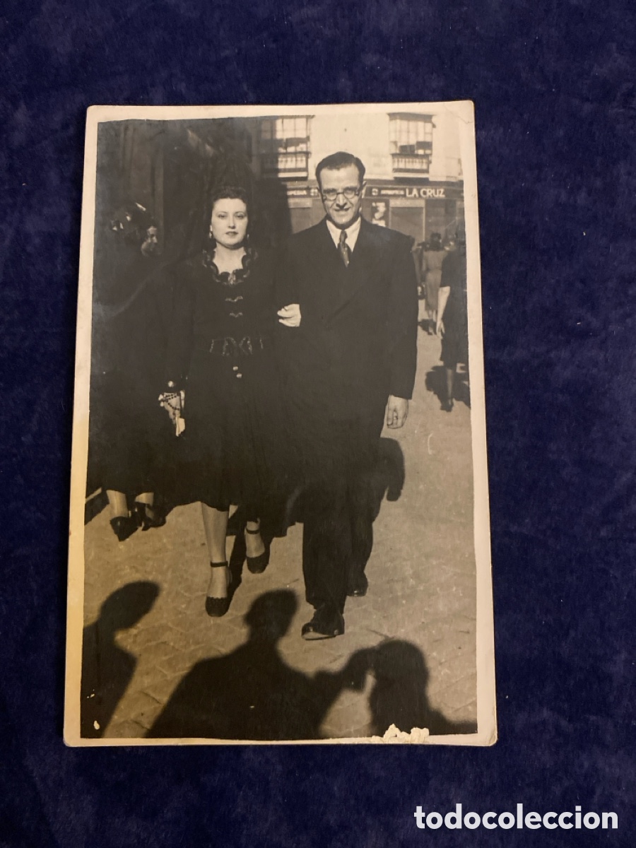 Postkarten: ANTIGUA POSTAL PAREJA POSANDO