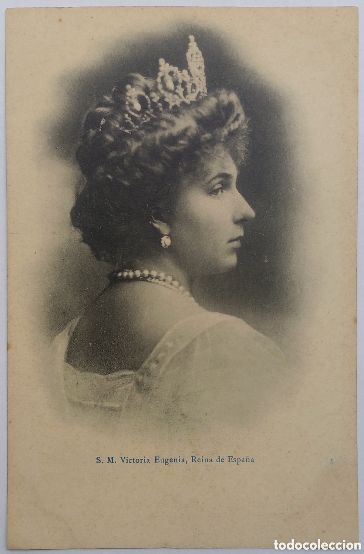 Cartoline: Postal S.M Victoria Eugenia Reina de Espa&ntilde;a