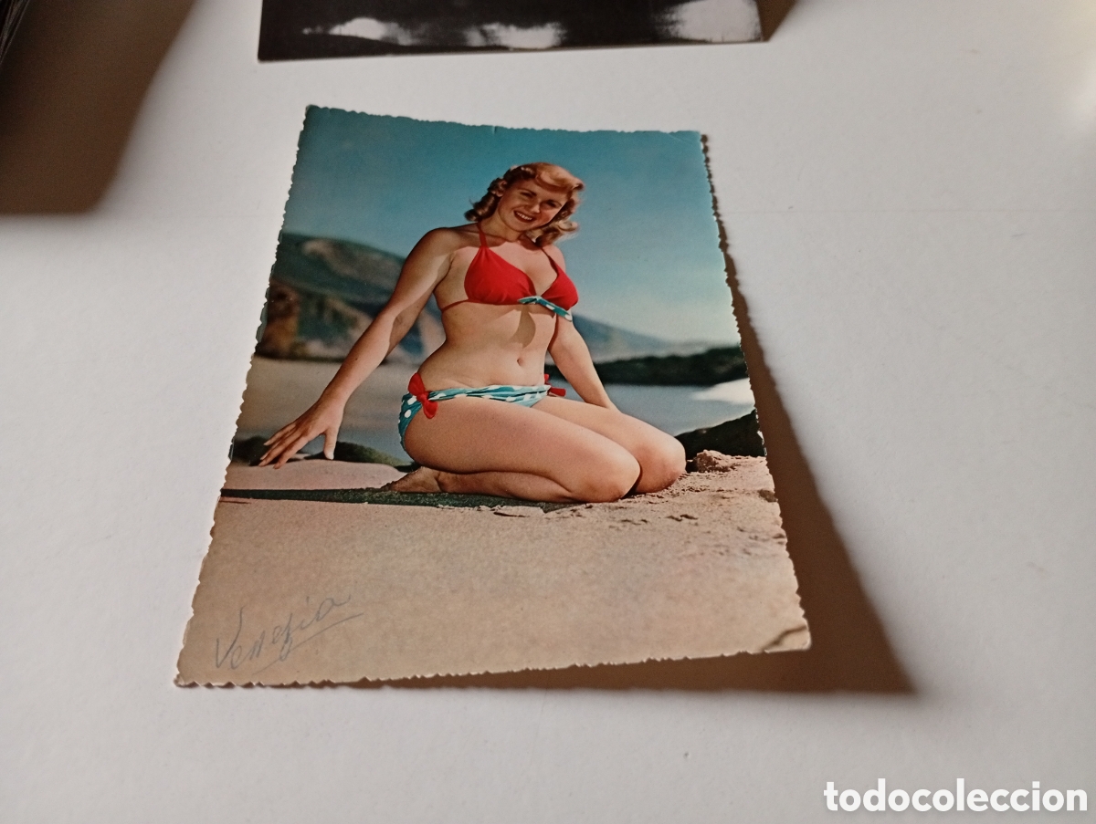 Cartoline: Postal chica bikini .....