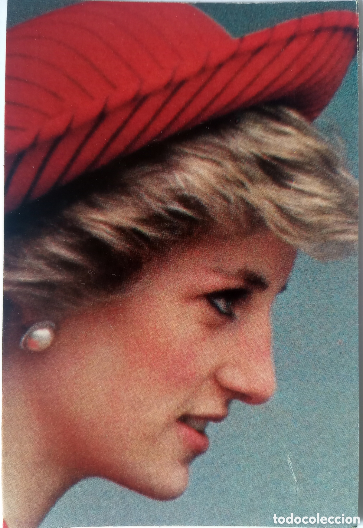 Postais: Postal monarqu&iacute;a Princesa Diana de Gales