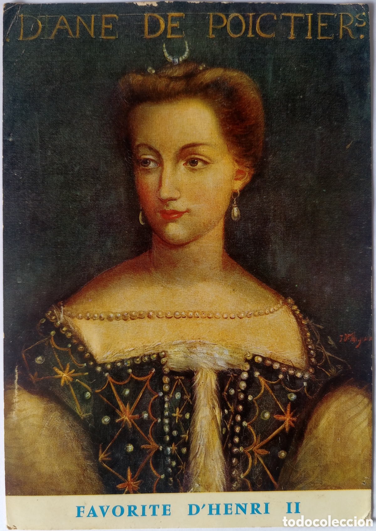 Postais: Postal n&deg;416 Diane de Poitiers