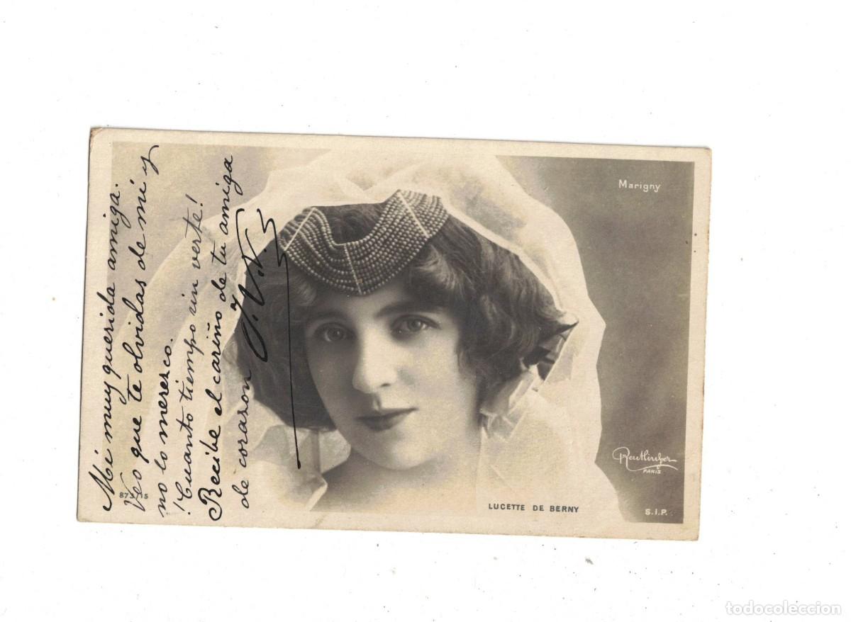 Postales: CUPLETISTA. LUCETTE DE BERNY - Foto 1