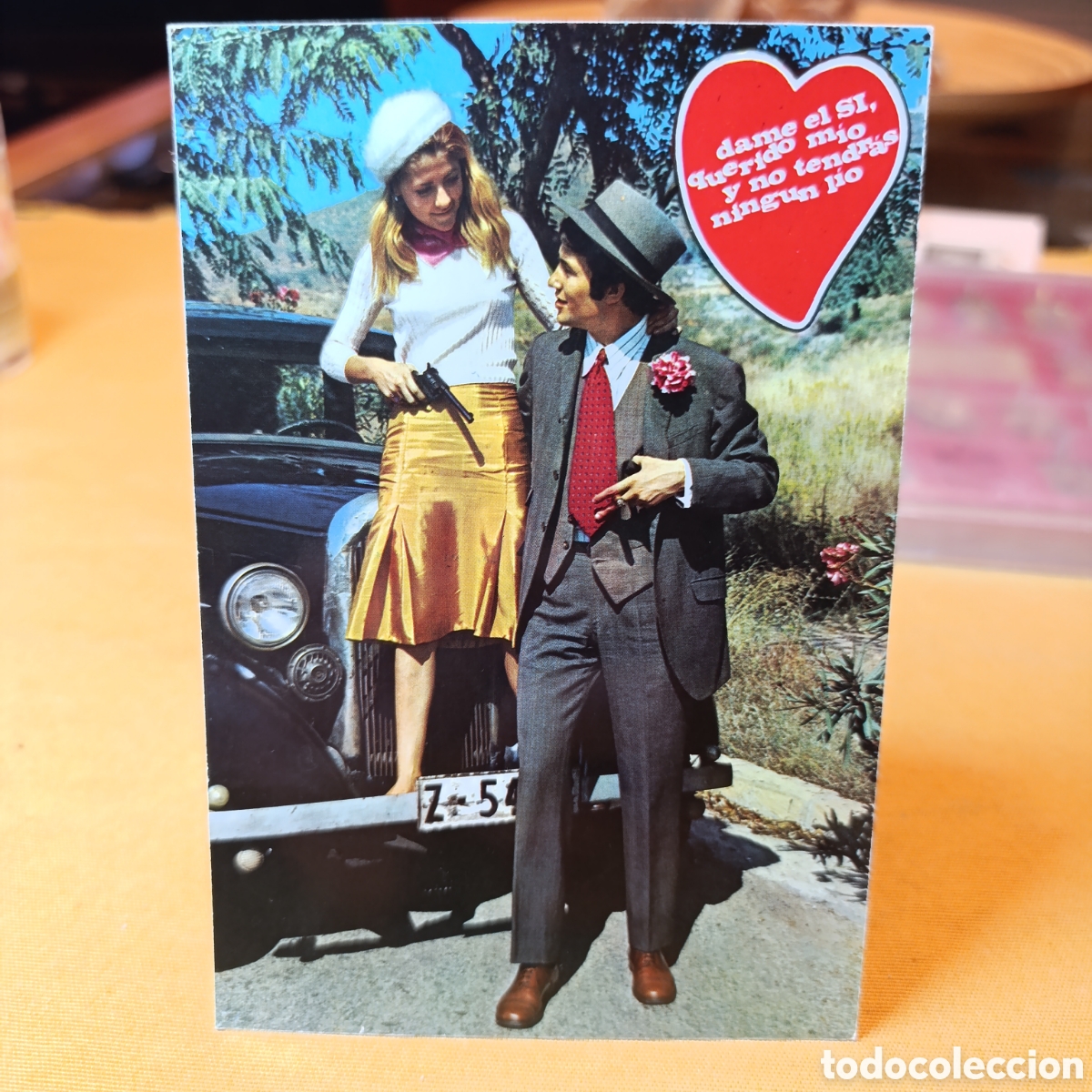 Postkarten: Postal rom&aacute;ntica antigua