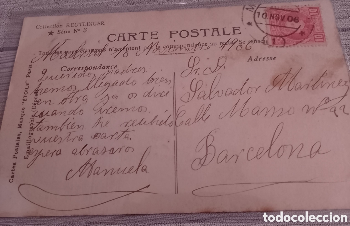 Postales: Postal de la belle kerro - Foto 2