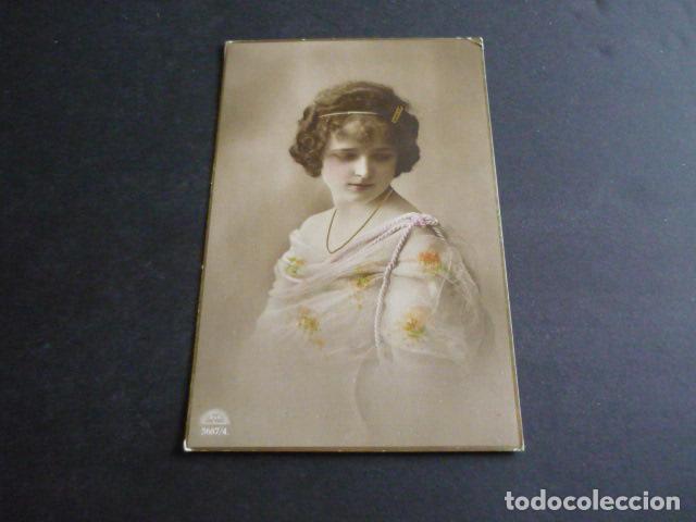 Postales: MUJER ELEGANTE CON DIADEMA POSTAL - Foto 1