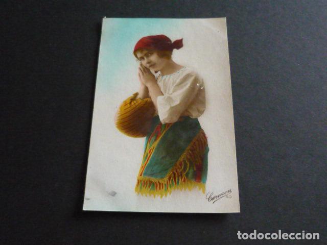 Postales: MUJER CAMPESINA POSTAL - Foto 1