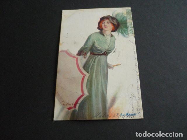 Postales: MUJER ELEGANTE POSTAL - Foto 1