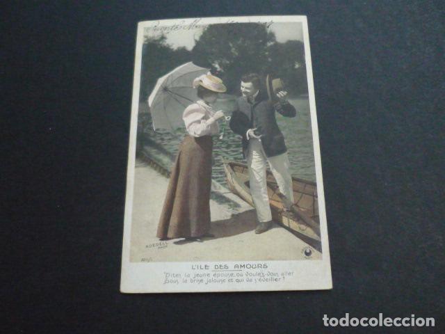 Cartoline: PAREJA DE ENAMORADOS POSTAL