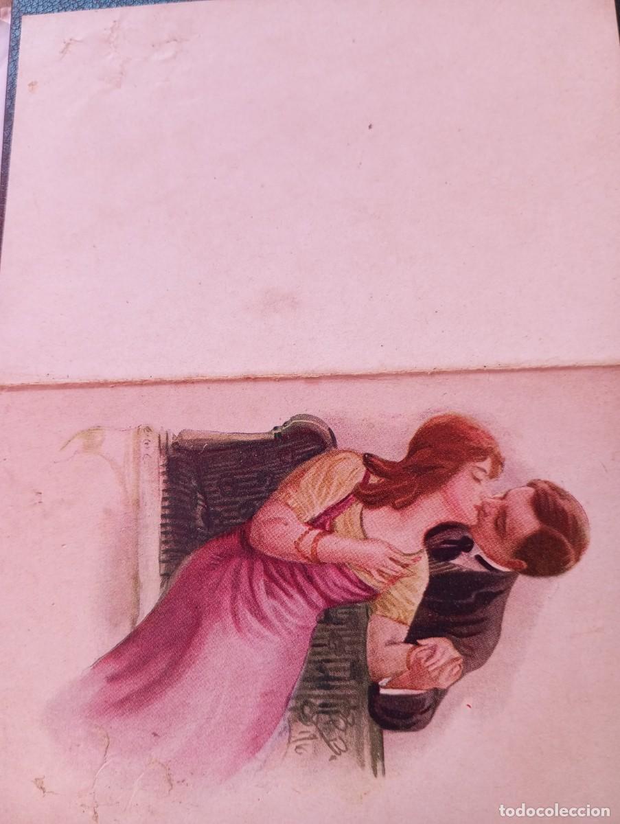 Postales: ANTIGUA POSTAL ROM&Aacute;NTICA - Foto 3