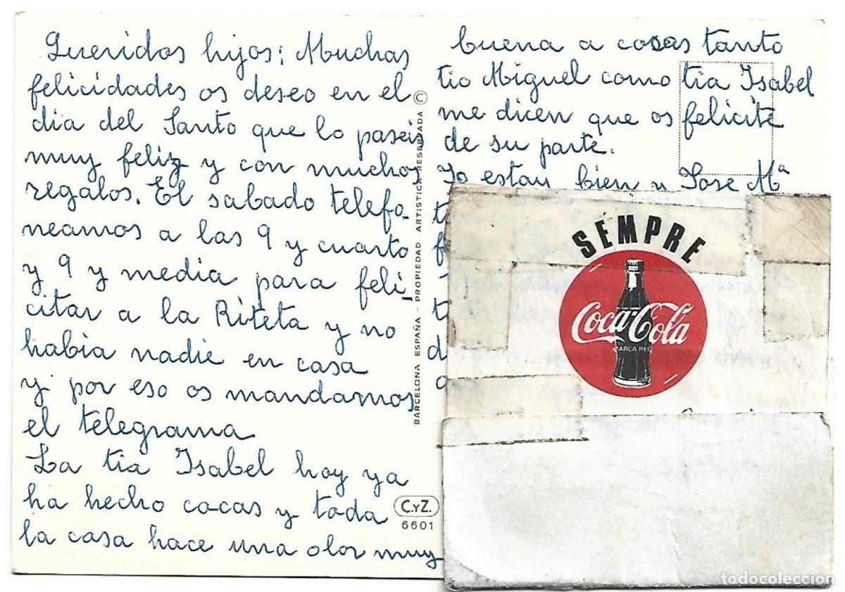 Postales: PAREJA CON CHICA REPOSTERA. - Foto 2