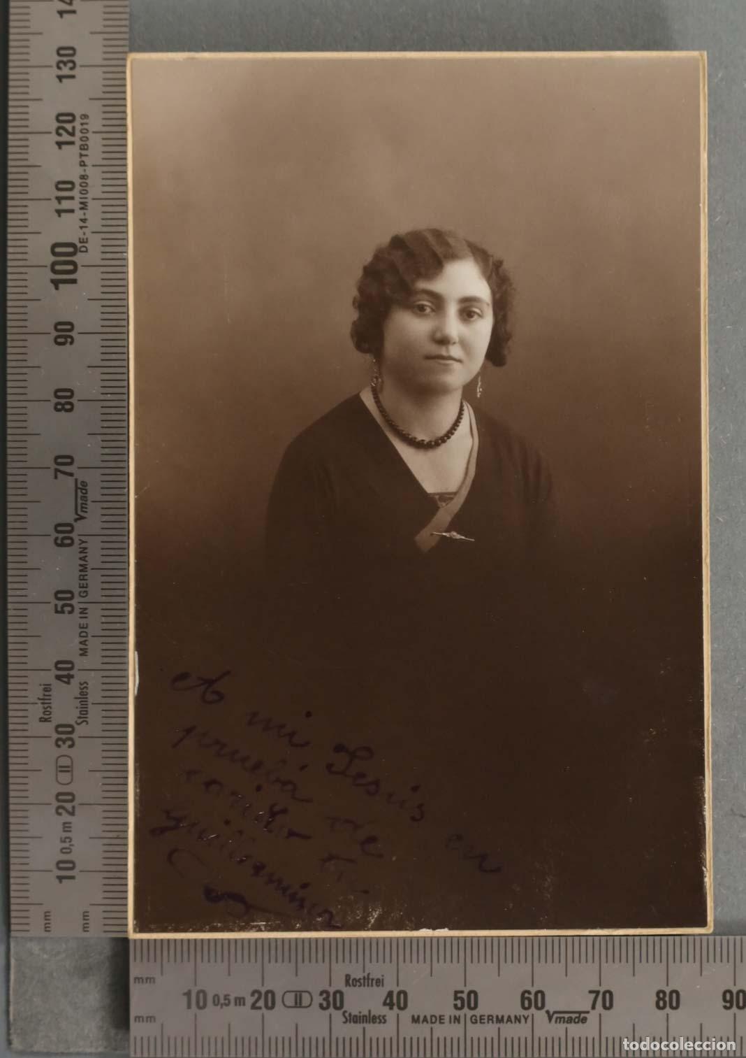 Postales: FOTOGRAFIA POSTAL. RETRATO DE MUJER - Foto 1