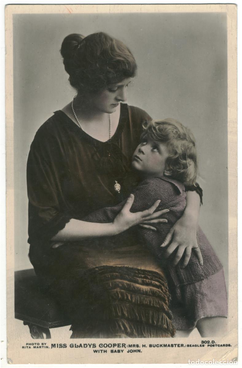 Postales: Postal actriz Gladys Cooper_Beagles 302 D (N/C) - Foto 1