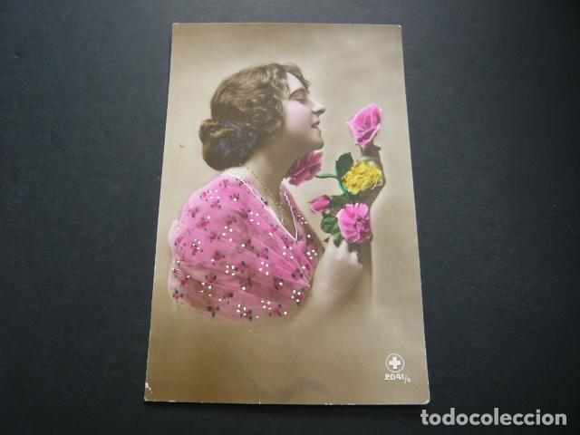 Postales: MUJER ELEGANTE POSTAL - Foto 1