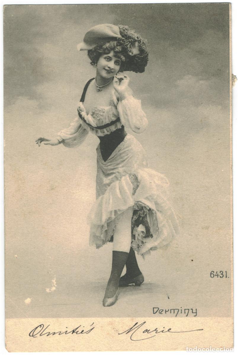 Postales: Postal actriz DERMINY_Sin datos. 6431 (190-) - Foto 1
