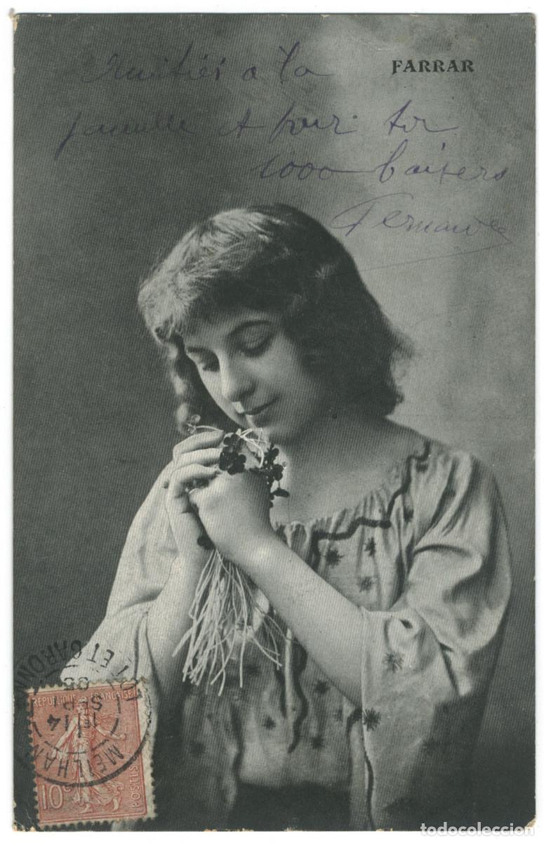 Postales: Postal actriz FARRAR_Sin datos (1905) - Foto 1