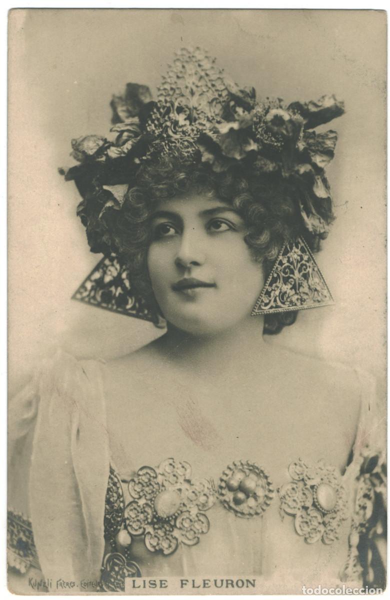 Postales: Postal actriz FLEURON, Lise_Kunzli (N/C) - Foto 1