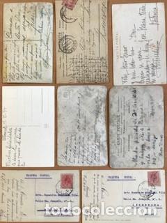 Postales: LOTE DE 8 POSTALES ROM&Aacute;NTICAS - Foto 2