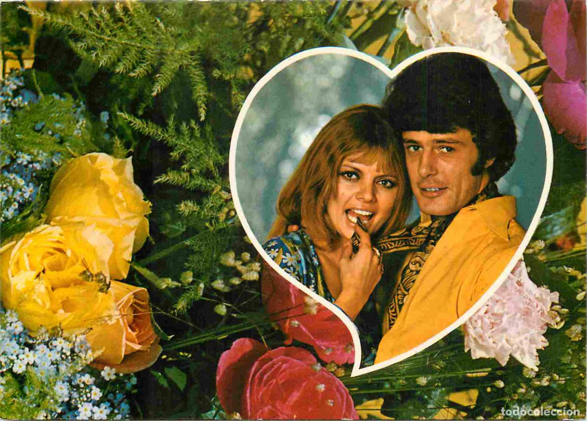 Postales: Couples - Fleurs - CPM - Voir Scans Recto-Verso - Foto 1