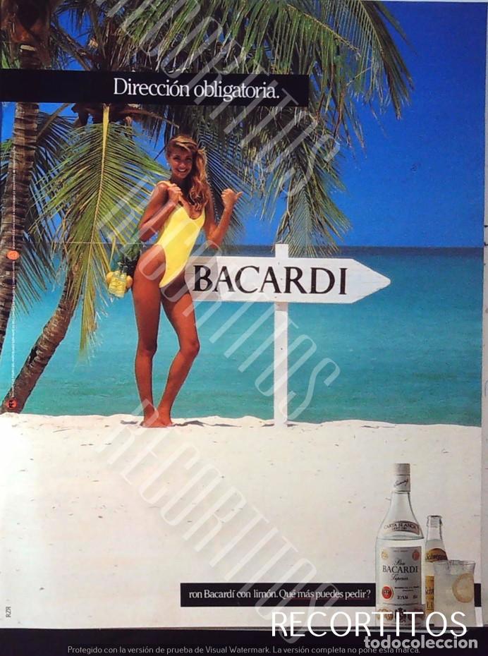 Postales: BACARDI RON ANUNCIO PUBLICIDAD - Foto 1