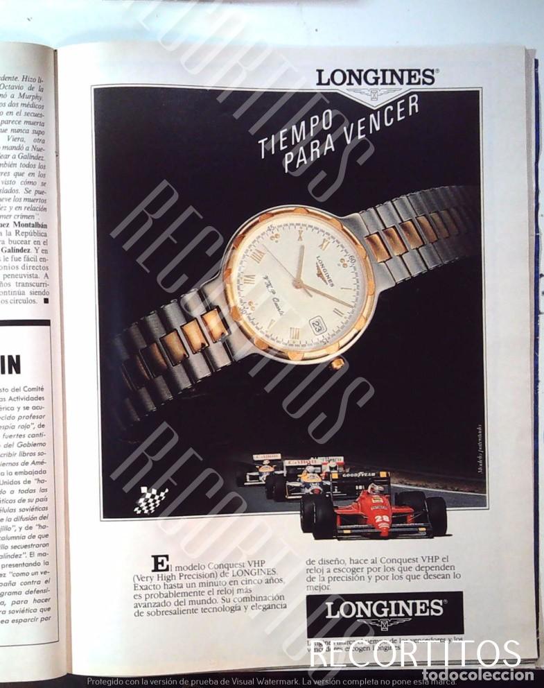 Postales: longines anuncio reloj formula 1 - Foto 1