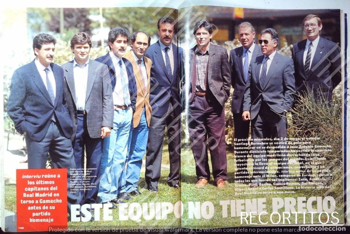 Postales: ANTONIO CAMACHO REAL MADRID - Foto 1