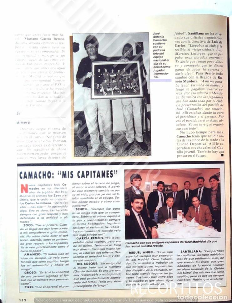 Postales: ANTONIO CAMACHO REAL MADRID - Foto 3