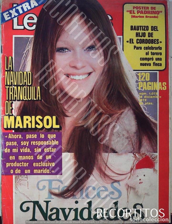 Postales: RECORTE PORTADA MARISOL EN LECTURAS - Foto 1