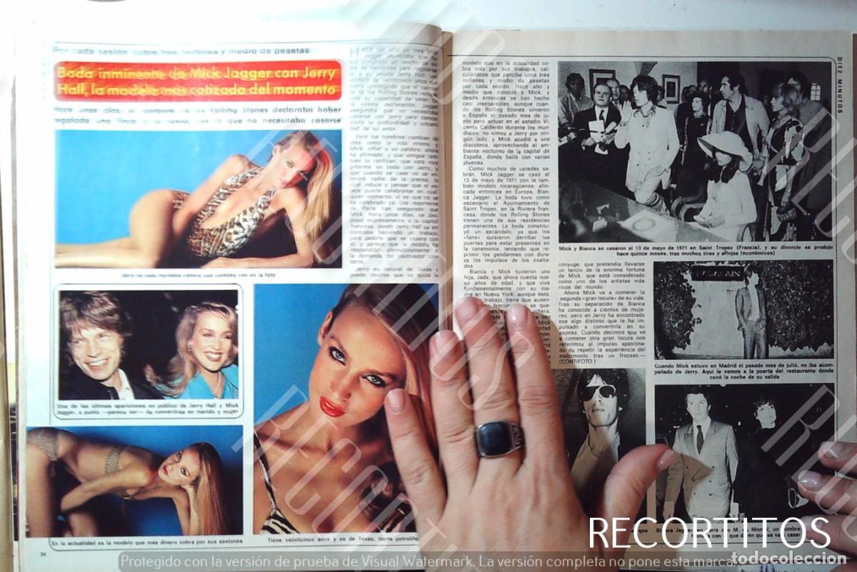 Postales: JERRY HALL MICK JAGGER ROLLING STONES THE - Foto 1