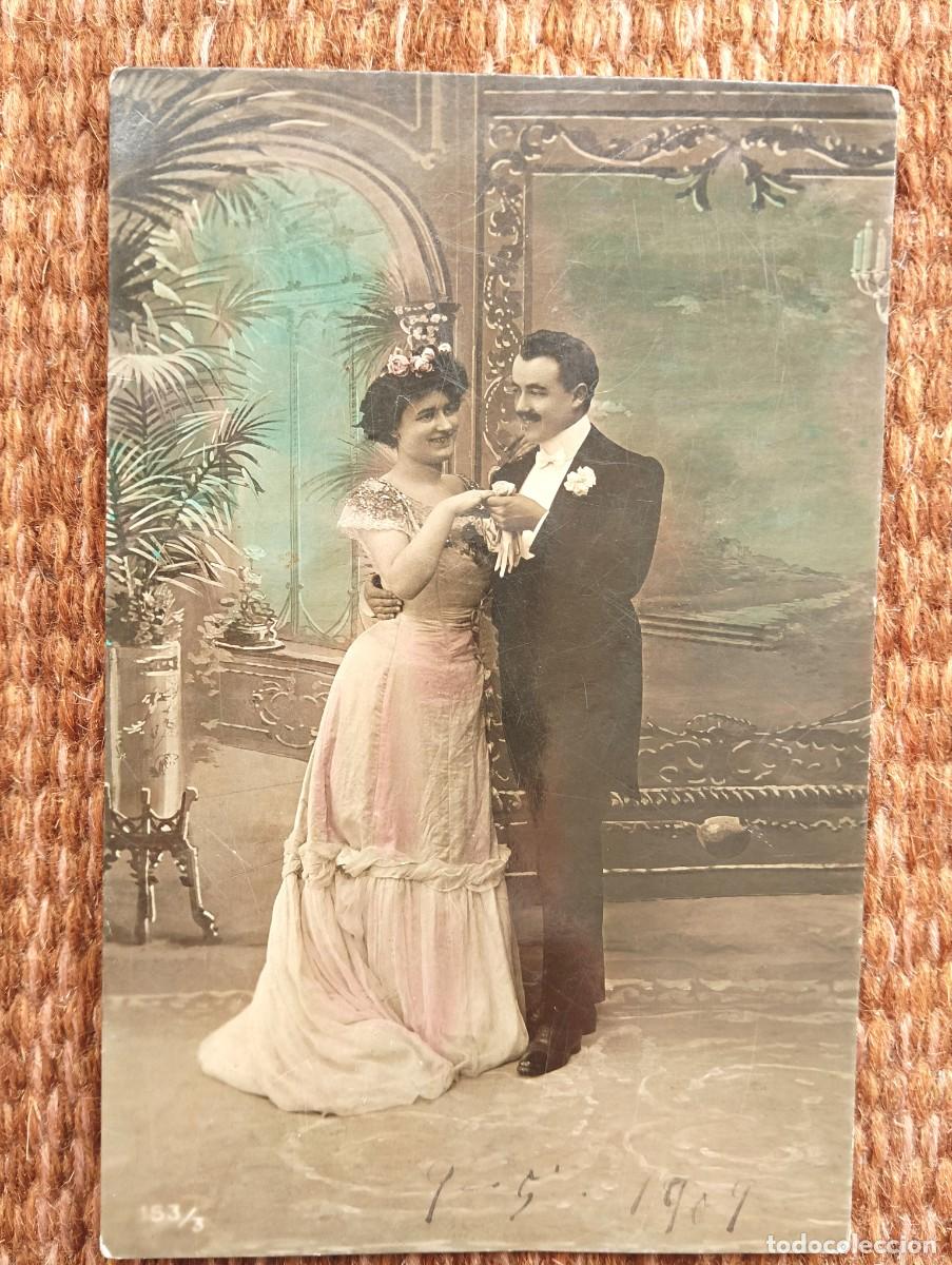 Postales: PAREJA - PEDIDA DE MANO - Foto 1