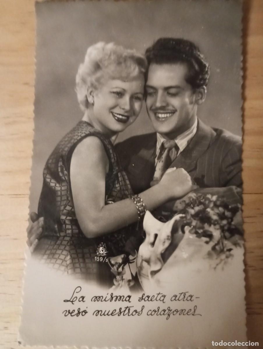 Postales: ANTIGUA POSTAL , PAREJA,, CIRCULADA - Foto 1