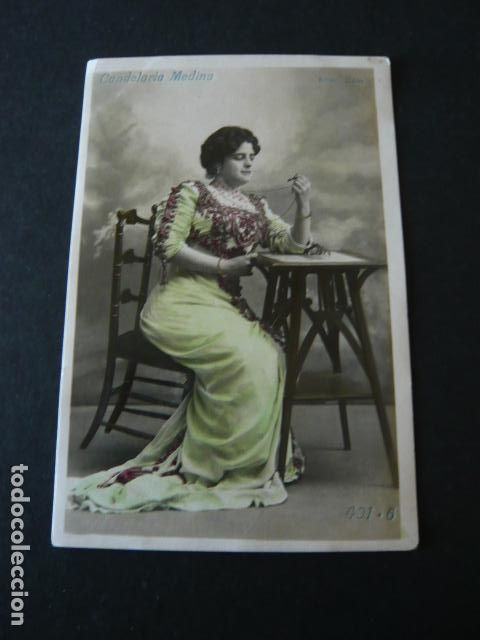 Postais: CANDELARIA MEDINA ARTISTA CUPLETISTA POSTAL