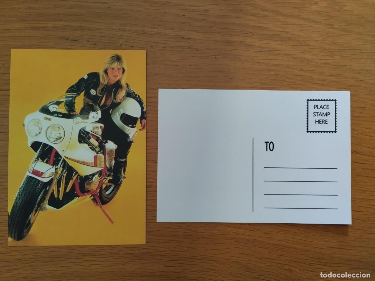 Postales: Postal Samantha Fox Moto - Foto 1