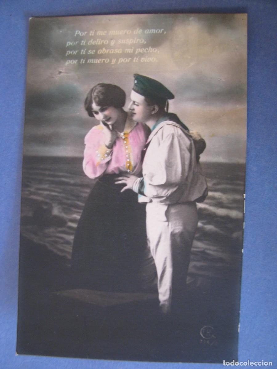 Postales: ANTIGUA POSTAL. PAREJA. - Foto 1