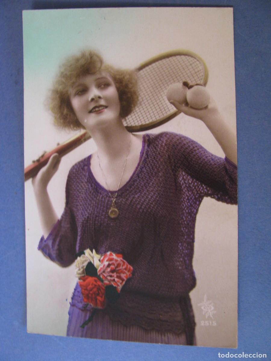Cartoline: ANTIGUA POSTAL. MUJER. 2515. FRANCIA. ESCRITA 1924