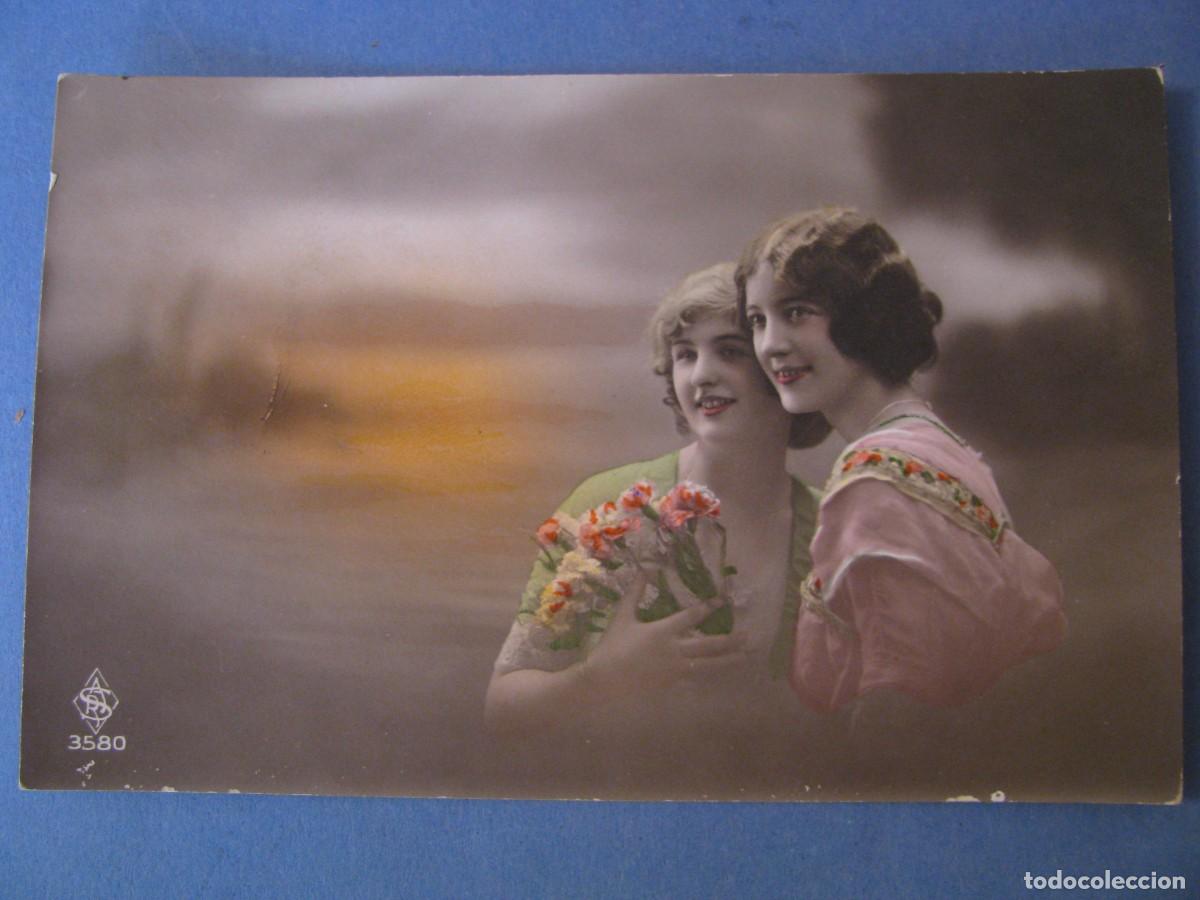 Cartoline: ANTIGUA POSTAL. MUJERES. 3580. ESCRITA 1915