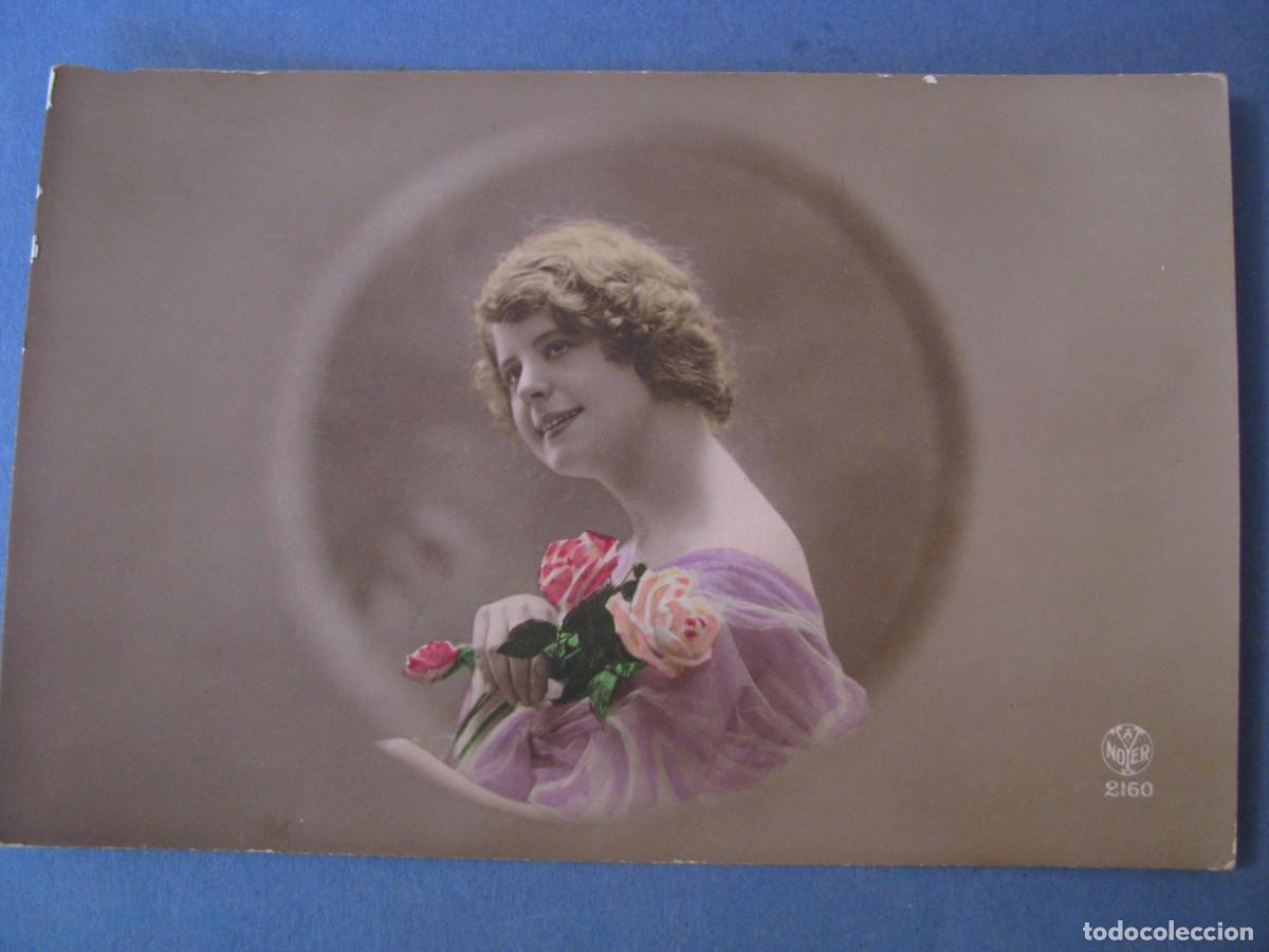 Cartoline: ANTIGUA POSTAL. MUJER. NOYER 2160.