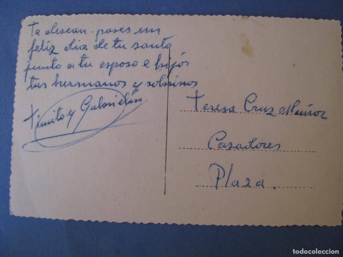 Postales: ANTIGUA POSTAL. MUJER. ESCRITA - Foto 2