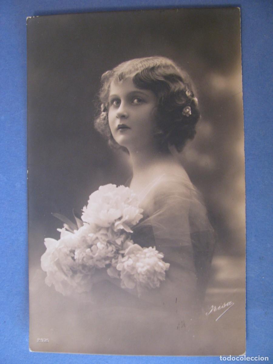 Postales: ANTIGUA POSTAL. MUJER. 2975. ESCRITA - Foto 1