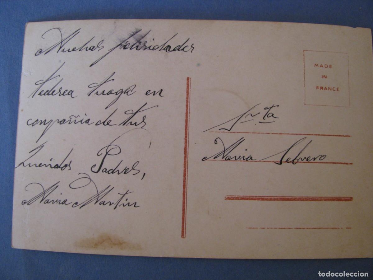 Postales: ANTIGUA POSTAL. MUJER. 3116. ESCRITA - Foto 2